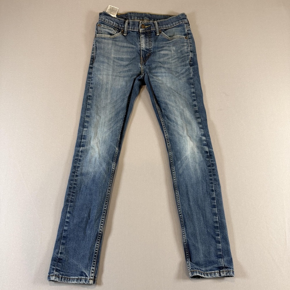 Levi's Skinny Slim Fit Jeans Womens 29 Blue Good Mid Rise Medium Wash 05510-0326